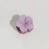 Pinza para el pelo de flor de margarita de color Morandi mate transfronteriza europea y americana para recogido en la parte trasera del cabello Pinza para el pelo de flor Pinza de tiburón Accesorio para el cabello para mujer