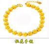 Pulsera de Mariposa Dorada Sha Love Moda para Mujer Pulsera de Flor de Larga Data Joyería de Cobre Fino Chapado en Oro Oro de Imitación