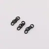 Cadena Sencilla y Versátil de Eslabones O Cadena de Cuatro Secciones Cadena de Extensión Metálica Accesorios para Joyería DIY Cadena de Conexión para Llavero Materiales al por Mayor