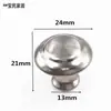 Agujero Redondo Forma de Champiñón Agujero Único Tirador Tirador para Muebles Tirador para Cajón Tirador de Acero Inoxidable Tirador para Puerta de Gabinete Tirador 906