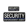 Sticker Grande Táctico para Chaleco Bordado Velcro Insignia Seguridad Seguridad Sticker Trasero Suministro Transfronterizo en stock
