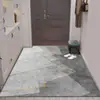 Tapete de Entrada de Porta de Casa de Luxo Leve, Tapete de Porta de Entrada, Tapete de Chão de Veludo Cristal, Antiderrapante, Absorvente de Água, Secagem Rápida para a Porta