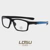 Armazón de gafas deportivas TR90 al por mayor exportación unisex ultraligero armazón de gafas TR pata de gafas ajustable transfronterizo 81283