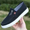 Zapatos de Tela para Hombre Estilo Primavera y Otoño Zapatos de Hombre Suela Suave Cómoda Zapatos de Lona Zapatos de Tela del Viejo Pekín Slip-on Zapatos Perezosos Zapatos para Conducir