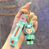 Chaveiro Criativo de Cavalo Arco-Íris Unicórnio Desenho Animado Feminino Fofo Ins Chaveiro Pingente para Mochila de Estudante Pequeno Presente