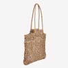 Bolso de paja de color sólido al por mayor de fábrica, nuevo bolso de paja hueca, bolso tejido, bolso de playa para vacaciones en la playa, bolso de hombro de moda