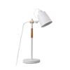 Lámpara de escritorio LED con protección ocular para estudiantes universitarios, moderna y sencilla, para dormitorio, nórdica, para aprendizaje, lámpara de lectura enchufable.
