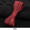 Borda de Tecido com Acabamento de 1,5cm para Cheongsam, Brocado de Cetim Colorido que Não Amassa, Seda Sintética, Roupas Artesanais com Botões