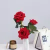 Flanela Rosa Cachoeira Rede Vermelha Parede de Flores Flores Artificiais Paisagem Externa Floricultura Flores Falsas Cartão de Foto Decoração Flores de Seda