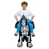 Fantasias de Halloween Mais Vendidas da Amazon, Fantasias Infláveis de Esqueleto Fantasma, Fantasias de Boneca Cosplay, Vários Estilos, Atacado de Comércio Exterior