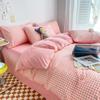 Juego de sábanas casual de cuatro piezas para cama, juego de cama de exportación personalizado, ropa de cama de invierno de cuatro piezas, juego de cuatro piezas para cama transfronterizo, personalizado