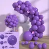 Set de Cadena de Globos de Color Sólido Transfronterizo de Amazon Arco de Globos para Bodas al Aire Libre Escena de Cumpleaños Diseño de Eventos Globo