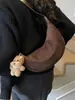 Bolsas Retrô Transfronteiriças para Mulheres 2026 Nova Moda Inverno Tendência Versátil Bolsa de Ombro Uso Diário Bolsa Transversal