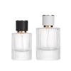 Frasco Vazio Spray Boca de Cartão Garrafa de Água Transparente Spray de Pressão Garrafa de Água para Cuidados com a Pele Feminina Garrafa de Vidro Garrafa de Perfume