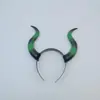 Accesorios para la Cabeza de Halloween Fiesta Actuación Diadema Multicolor Cuernos de Diablo Plástico Atrezo Realista Atrezo Divertido