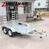Remolque para Excavadora Pequeña 1 Tonelada 2 Toneladas 3 Toneladas Fabricante Profesional de Remolques Pedido Mínimo Una Unidad