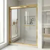 Cabina de Ducha Lineal Hotel y Casa de Huéspedes Separación Húmedo y Seco Mampara de Baño Puerta Corredera de Cristal para Ducha Cabina de Ducha Sencilla