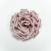 Flor de peonía de tela de satén coreana de 10 cm, flor de rosa artificial tridimensional hecha a mano para DIY, tocado, ramillete, zapatos y sombreros, accesorios decorativos