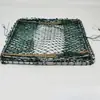 Armadilha de Caranguejo de Alumínio com Malha para Capturar Caranguejos Verdes, Armadilha de Caranguejo Galvanizada, Armadilha de Virar para Uso no Mar, Armadilha Triangular para Caranguejos Verdes