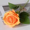Rosa artificial flor artificial casamento decoração de casa buquê de rosa artificial parede de flores atacado tecido de seda pequena Paris