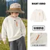 Sudadera de cuello redondo de moda para niños Youou 2026 otoño nuevo estilo para niños mayores, ropa para niños, tops de primavera y otoño para niños