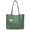 Bolso Tote de Gama Alta Nuevo 2026 para Mujer, Moderno, Sencillo, Textura de Color Puro, Bolso de Hombro para el Viaje Diario