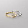 Anel de Combinação Mini Diamante Ultra Fino de Prata Esterlina S925 Nalan Moda Celebridade da Internet Anel de Junta Meteoro R02213