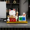 Adorno de Gato de la Suerte Beihanmei Regalo de Inauguración Modelo Nuevo 2026 Mano que Saluda Automáticamente Decoración de Mostrador de Tienda Caja Registradora