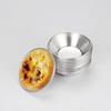 Aimanwu herramientas para hornear aluminio redondo molde para tarta de huevo soporte inferior para tarta de huevo uso repetido paquete asequible sin estándar
