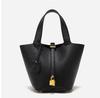 2025 Cesta de Comida Bolso de Mujer Nuevo Bolso de Mano Bolso Cubo Simple Bolso de Mujer Moda Versátil Bolso Transfronterizo para Mujer
