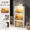 Armario Plegable para Ropa para Uso Doméstico, Armario Sencillo, Caja Organizadora para Ventana de Mirador, Caja de Almacenamiento de Plástico con Puerta Enrollable