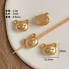 Lindo Dibujo Animado Estéreo Rilakkuma Gato de la Suerte Garra Cuentas de Cordero Pulsera Hecha a Mano DIY Cadena para Teléfono Móvil Exquisitos Accesorios