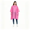 Impermeable de tela EVA a prueba de viento, resistente al agua y ecológico, poncho desechable para senderismo al aire libre para adultos, unisex