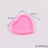 Llavero creativo de San Valentín DIY Molde de silicona para goteo de goma Tema de pareja Amor Chocolate Galleta
