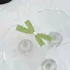 Nuevo Pasador de Pelo de Cristal de Colorido Moño Pinza Lateral para Mujer Flequillo Pinza de Frente Pinza de Pelo de Gama Alta Accesorios Coreanos para el Cabello