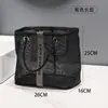 Cesta de Almacenamiento de Malla Bolsa de Baño Bolsa de Baño Bolsa de Baño Portátil Cesta de Toalla de Baño Impermeable para Hombres Bolsa de Baño Grande