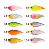 Plástico ABS 6.9cm/10g Hundimiento Corte de Estrella Vib Señuelo Duro para Pesca en Barco, Pesca en Agua Dulce, Pesca al Aire Libre