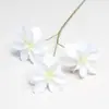 Flores Artificiales de Alta Gama, Flores de Magnolia de Tres Cabezas, Arreglos Florales para Bodas, Arreglos Florales para Mesa de Comedor en Casa, Ramilletes de Mano, Flores Falsas