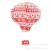 Balão de Ar Quente de Natal Lanterna de Papel Decoração Lanterna de Papel Adereços de Fotografia Festa de Aniversário Lanterna de Papel Dobrável