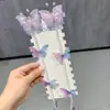 Corrente de Cabelo Borboleta de Pérola Infantil Grampo de Cabelo Menina Pequena Corda de Cabelo com Borla Antiga Grampo de Cabelo de Menina Adorno de Cabeça de Princesa