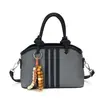 Yozzi 2026 principios de otoño nueva moda de moda bolso de hombro cruzado de gran capacidad, elegante bolso de mano tipo cubo para el trabajo
