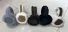 Orejeras Cálidas de Terciopelo Relleno, Calentadores de Orejas para Mujer, Orejeras de Otoño e Invierno, Orejeras, Protectores de Orejas, Orejeras de Piel Sintética de Conejo Peluda