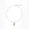 Collar de Navidad al por mayor Accesorios Transfronterizos Europeos y Americanos para Mujer Versátil Atmosférico Diseño de Nicho Cadena de Clavícula para Suéter de Gama Alta