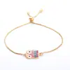 Pulsera popular de Amazon simple moda personalidad a juego diseño de nicho pulsera versátil hombres y mujeres retráctil