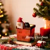 Regalo de Navidad Luz de Noche Infantil Chimenea Santa Claus Decoración Luminosa Adorno Año Nuevo Regalo Creativo para Niños