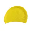 Gorro de natación para adultos de silicona de alta elasticidad, unisex, impermeable, protector de oídos, diseño de gota de agua, especialmente diseñado para entrenamiento en piscina, gorro de natación antideslizante