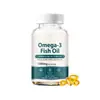 Cápsulas gelatinosas de óleo de peixe de águas profundas, suplemento alimentar de Ômega-3 para adultos, diretamente da fábrica de origem, oferecendo serviços de personalização e marca própria