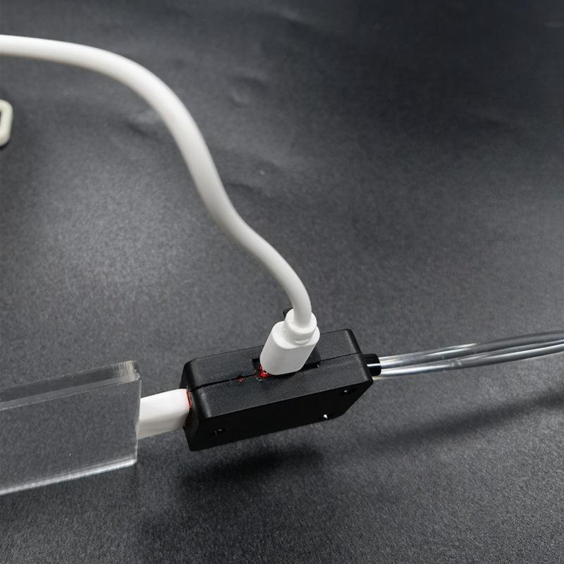 USB充电LED发光吊牌亚克力发光工作牌酒吧KTV闪光胸牌可镭射LOGO