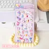 Pegatinas de Durazno Creativas de Dibujos Animados que Brillan en la Oscuridad para Aliviar el Estrés para Cuadernos Infantiles, Lindas Pegatinas de Papelería 3D para Estudiantes de Primaria, Venta al por Mayor