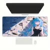 Mouse Pad de Jogo de E-Sports Bidimensional de Personagem de Anime Grande de Alta Qualidade Espessado e Resistente a Manchas Teclado de Computador Pad de Mesa
